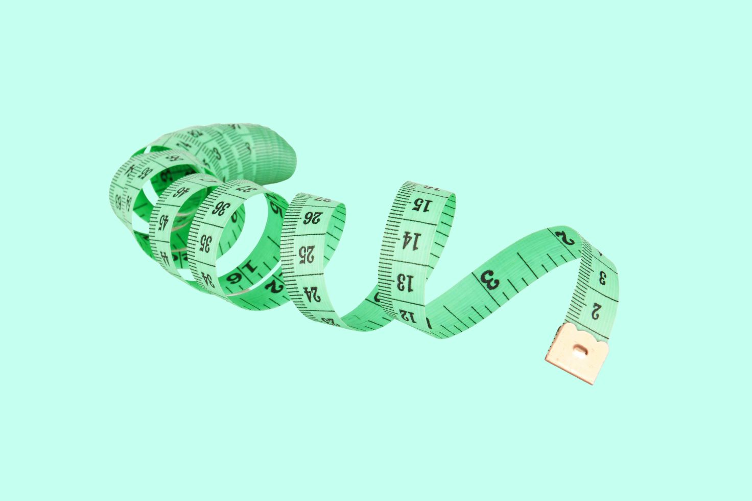 email marketing data - green measuring tape