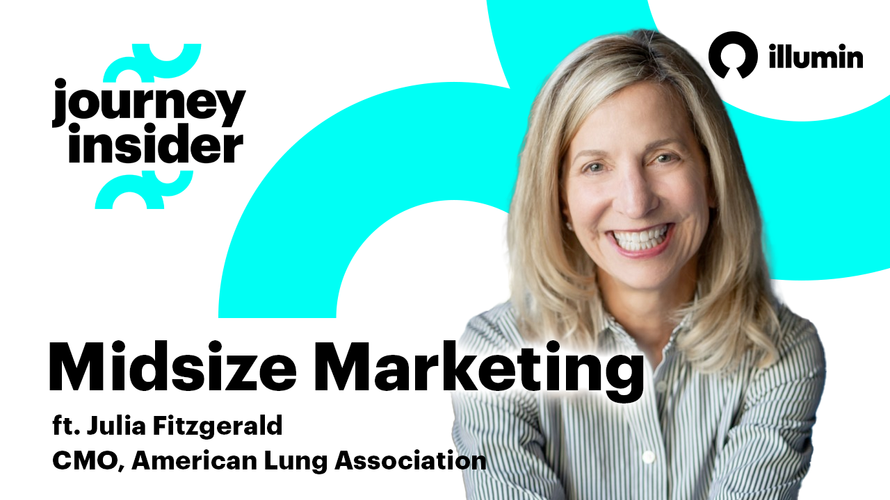 journey insider episode 3 thumbnail with Julia Fitzgerald, CMO, American Lung Association